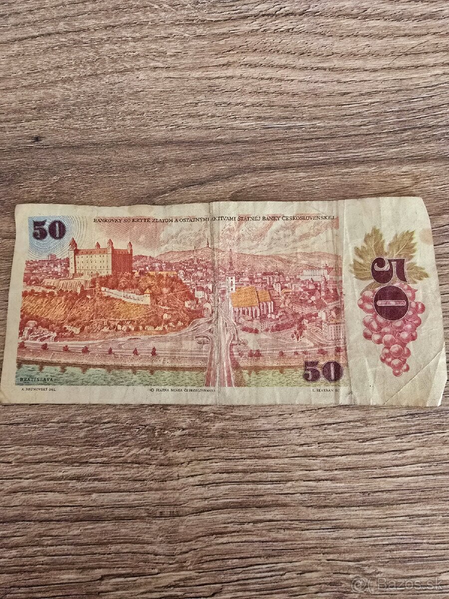 50 korún československých 1987 - 2