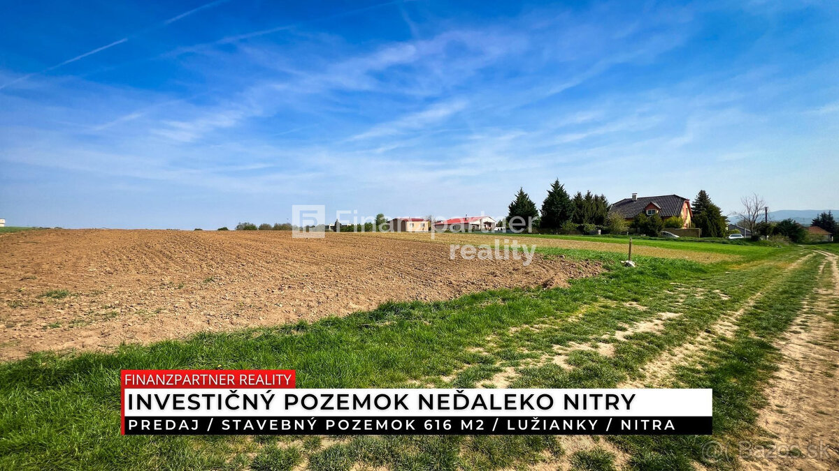 Stavebný pozemok 616 m², Lužianky, Nitra - 2