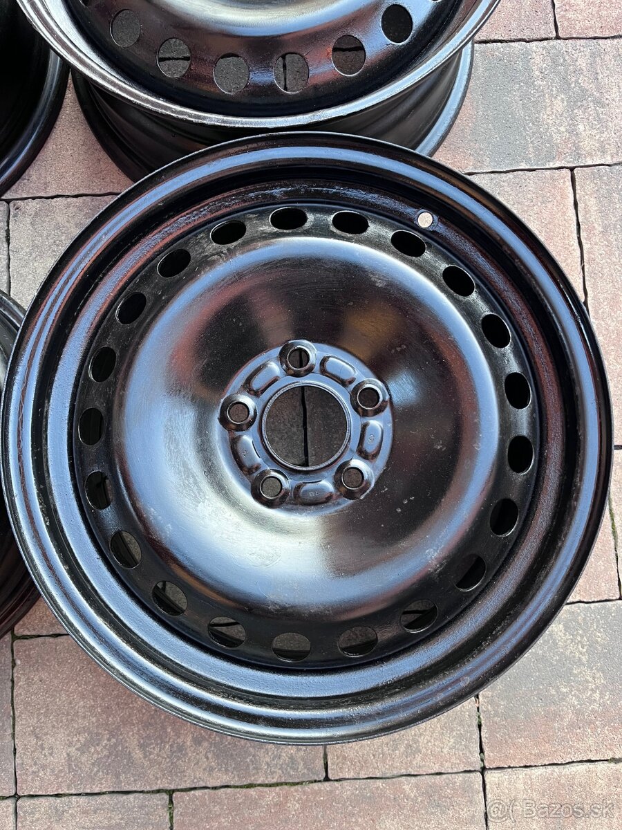 Orig. plechove disky Ford R16, 5x108 - 2