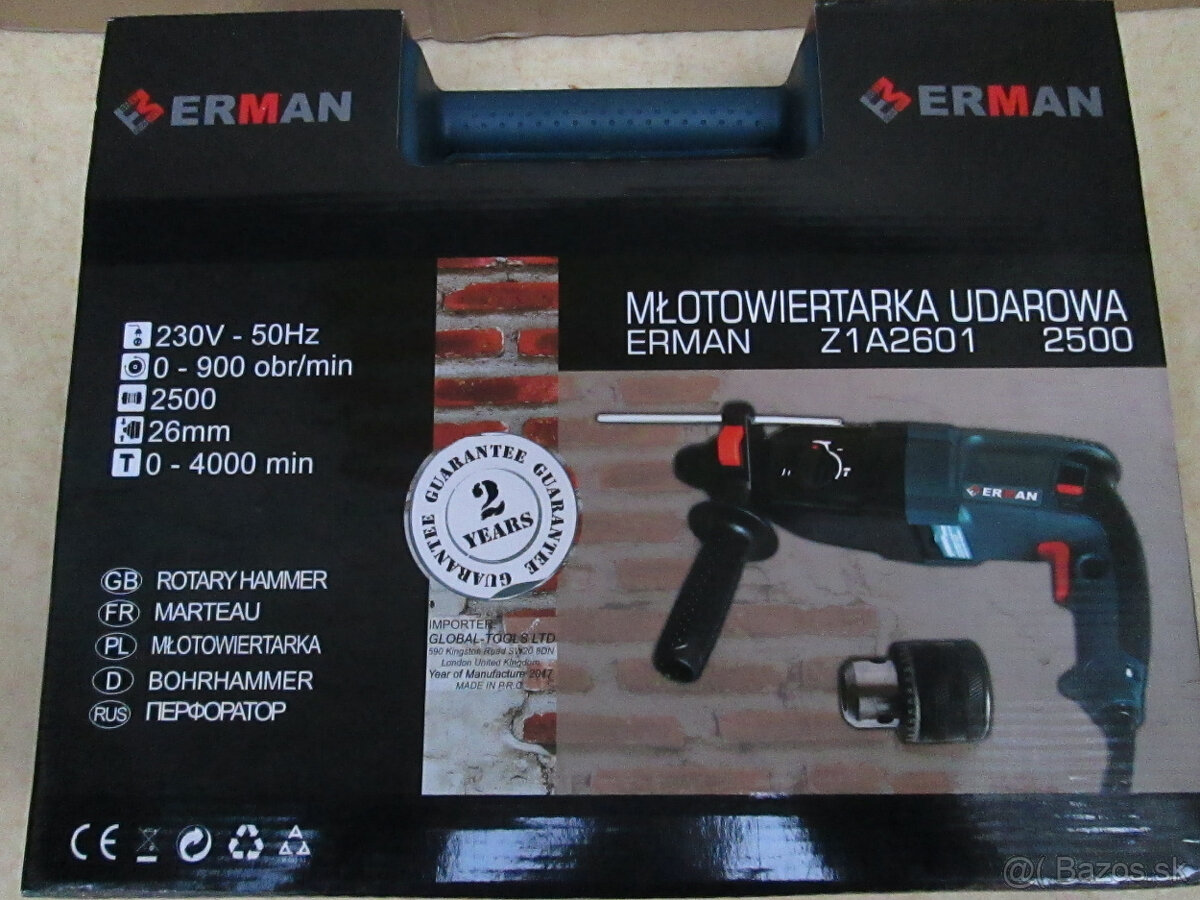 priklepova vrtacka /buracie kladivo - 2