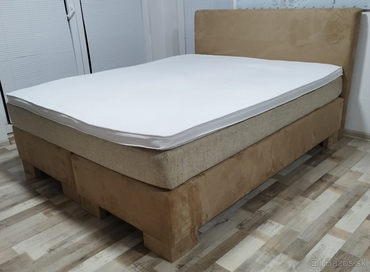 manzelska Boxspring postel 160x200x61 cm - 2