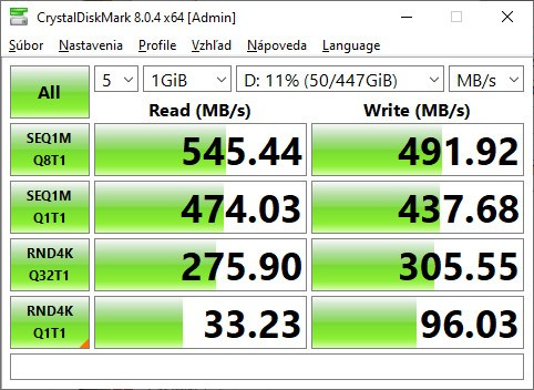 2.5" SSD disk Patriot 480GB - 2