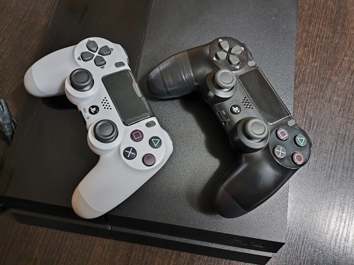 GoldHEN SONY PlayStation 4 fat + 2x ovládač - 2