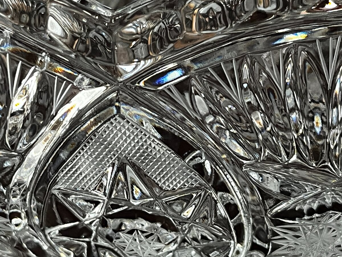 Kryštáľová misa 28 cm - 2