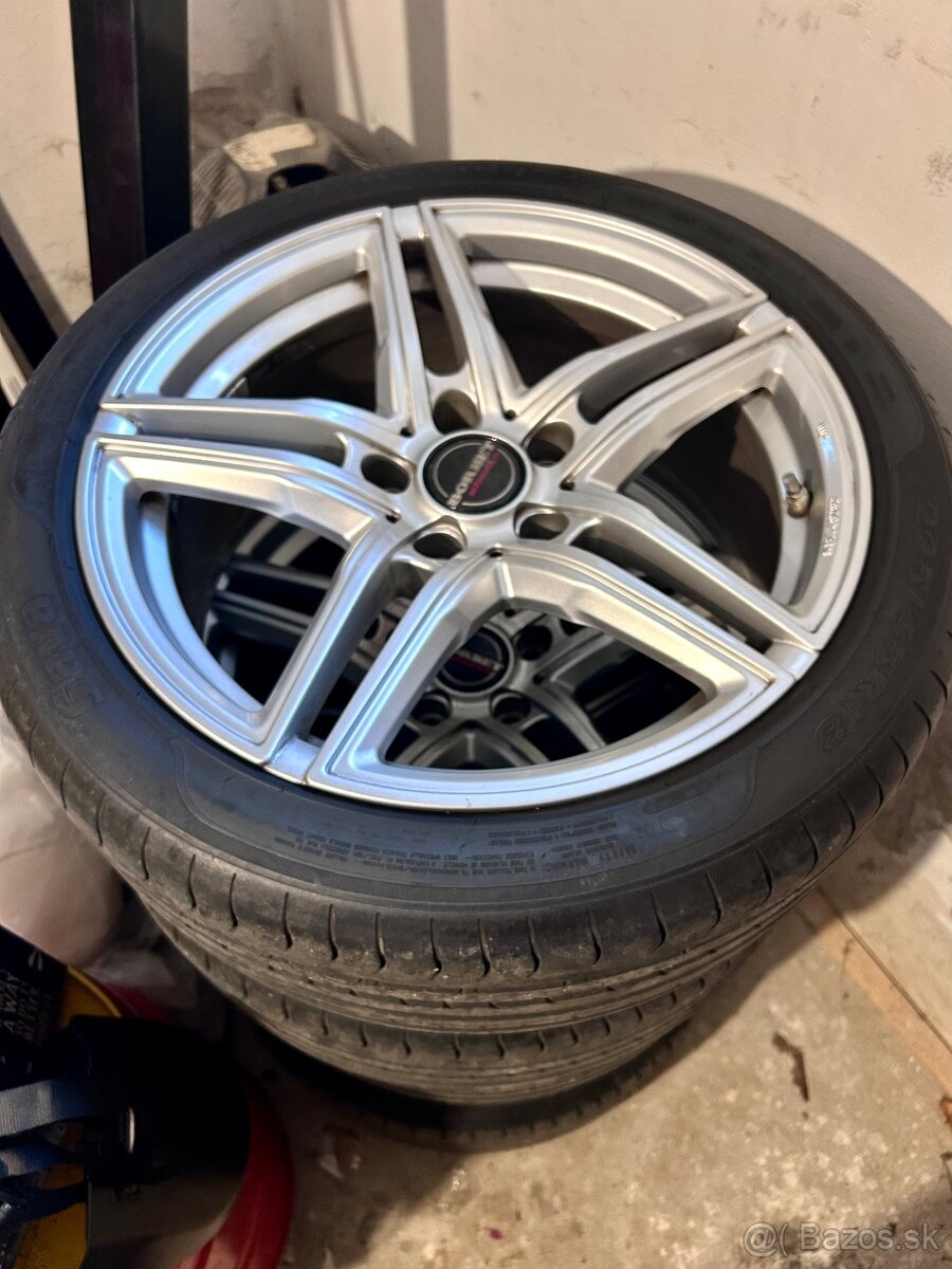 BMW disky Borbet R18 + 225/45 R18 - 2