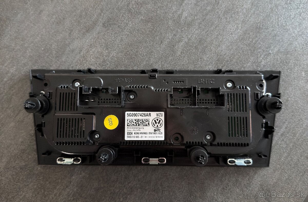 Volkswagen Golf 7 Climatic panel - 2