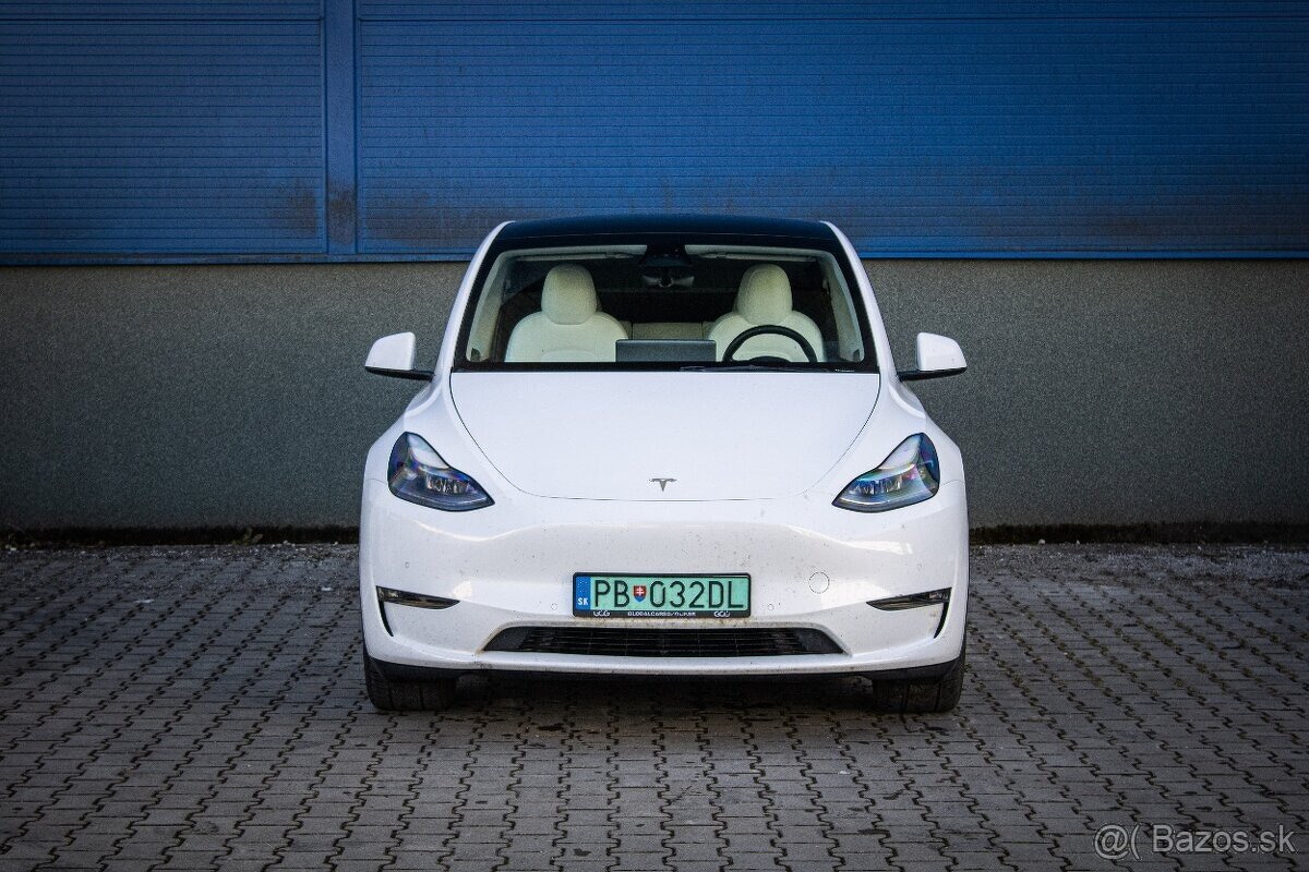 Tesla Model Y Long Range Ryzen, 1. Majiteľ, Biely int. DPH - 2