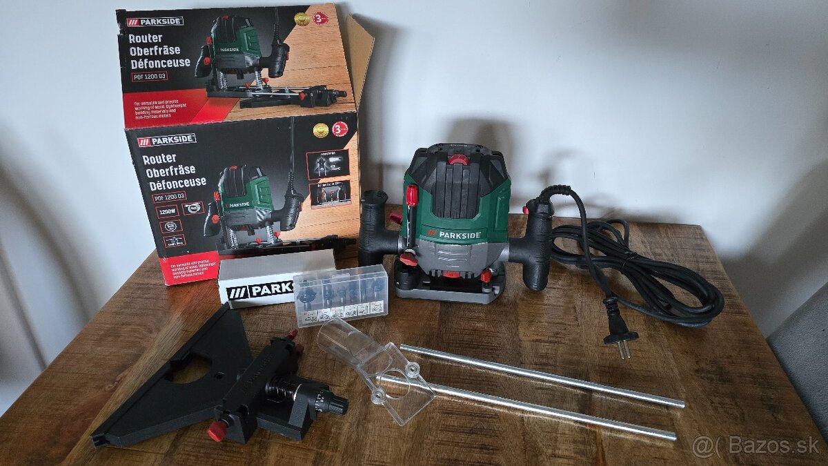 Predám Parkside Hornú frézu POF 1200 D3 - 2