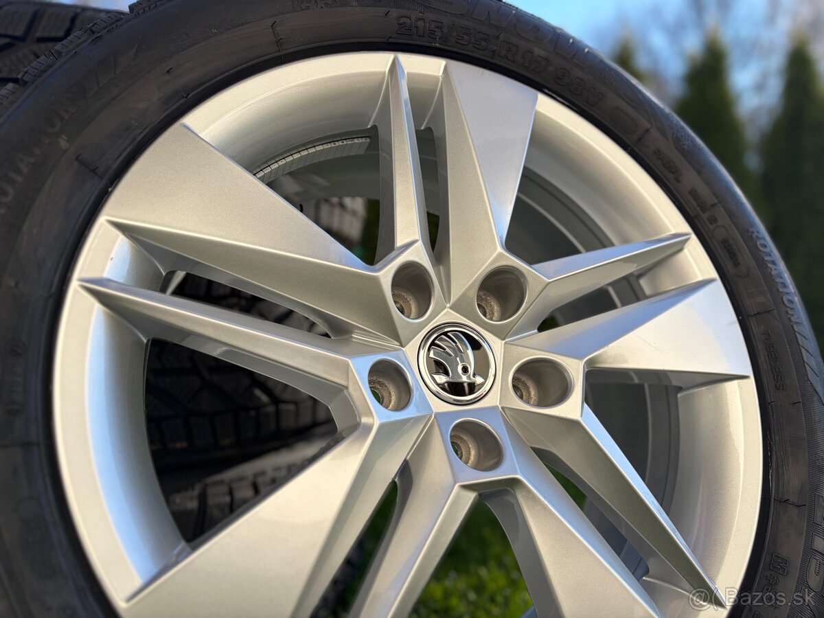 Č12 Zimná sada R17 215/55 SKODA SUPERB - 2