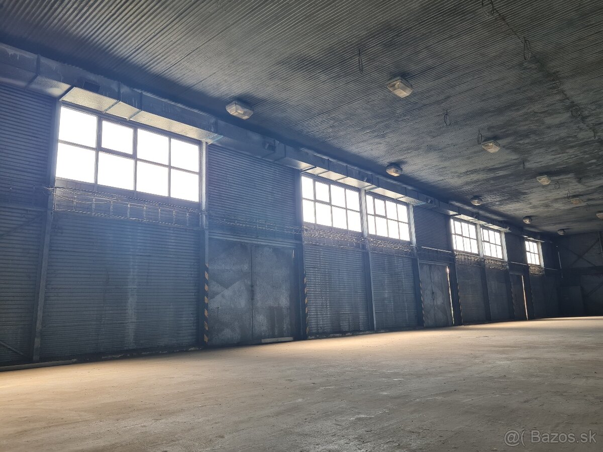 PRENÁJOM NA MIERU OD 3,50EUR /m2 - HALY - SPEVNENÉ PLOCHY - 2