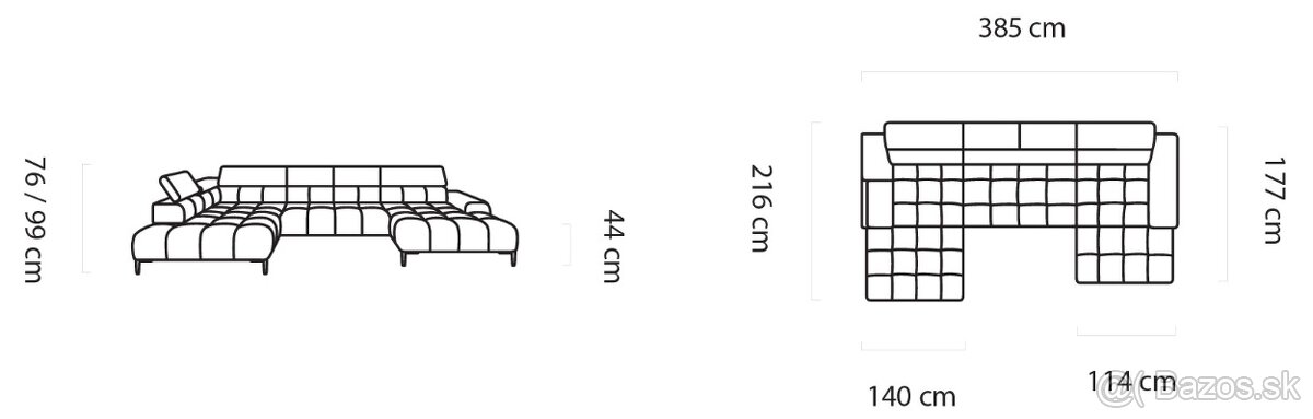 Sedacia súprava U - 2