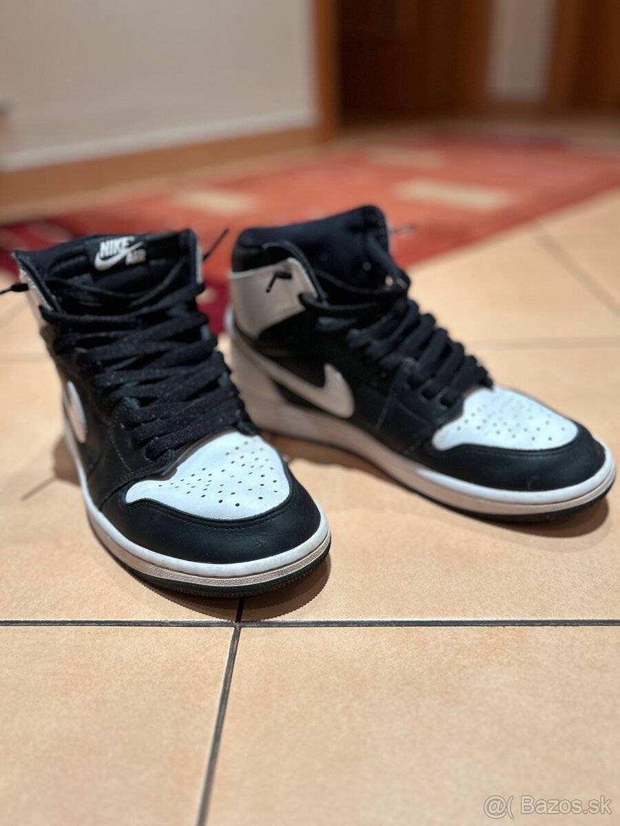 JORDAN 1 RETRO HIGH OG "BLACK WHITE" - 2