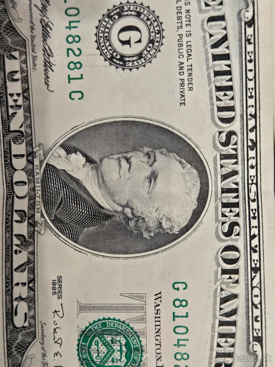 Predám staré dolárove bankovky - 2