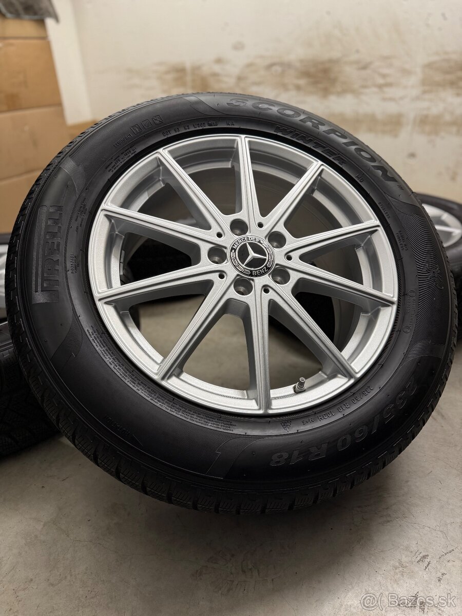 Nepoužitá zimná sada 5x112 R18 , 235/60/18 Mercedes Benz GLE - 2