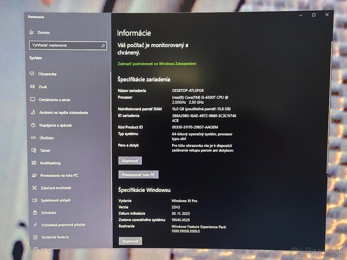HP prodesk 400 G3 min - 2