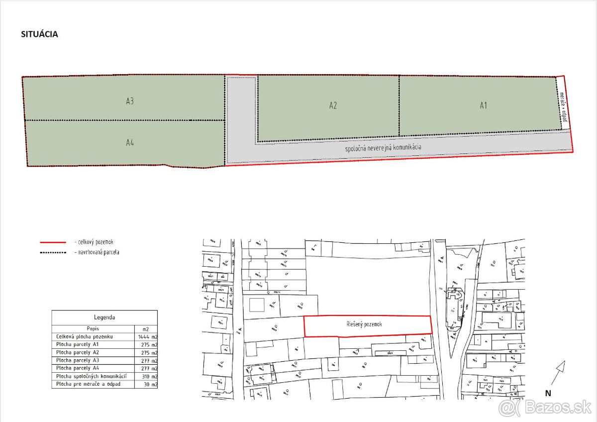 Predaj pozemky Trencin - Biskupice - 2