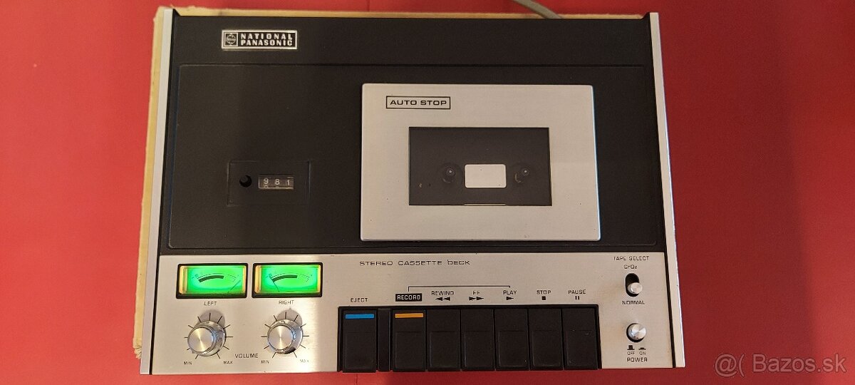 Predám vintage deck National Panasonic RS-260USD - 2