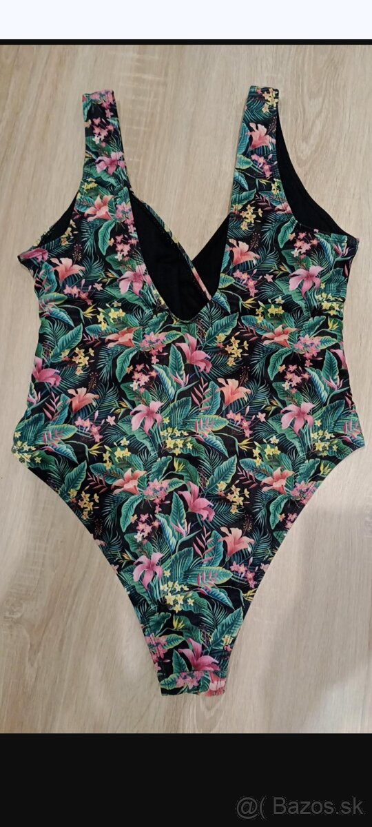 Plavky s tropickou potlačou - 2