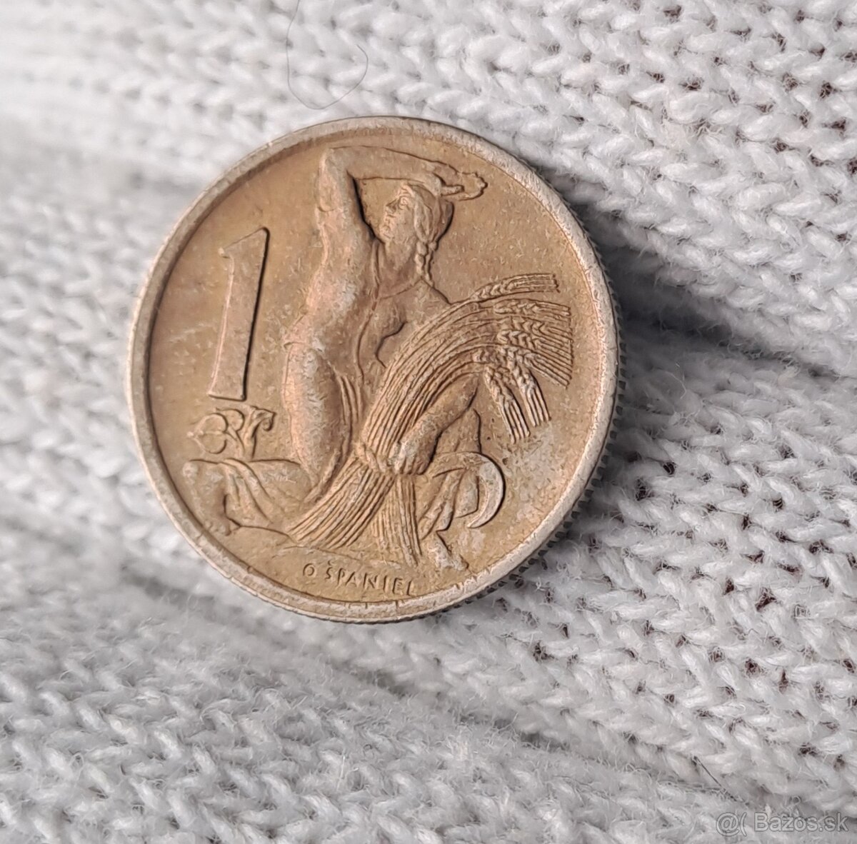 Mince československé, koruna,halier - 2