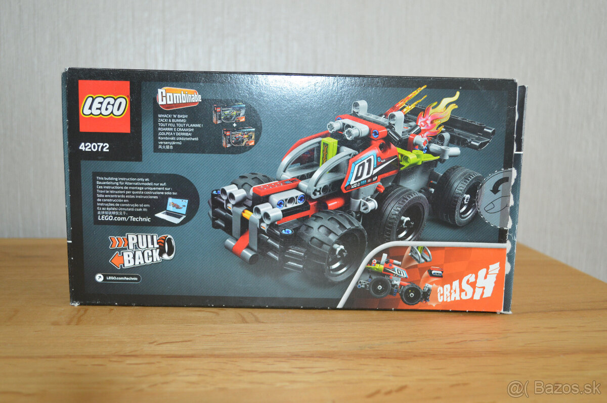 42072 LEGO TECHNIC - Zelené pretekárske auto - 2