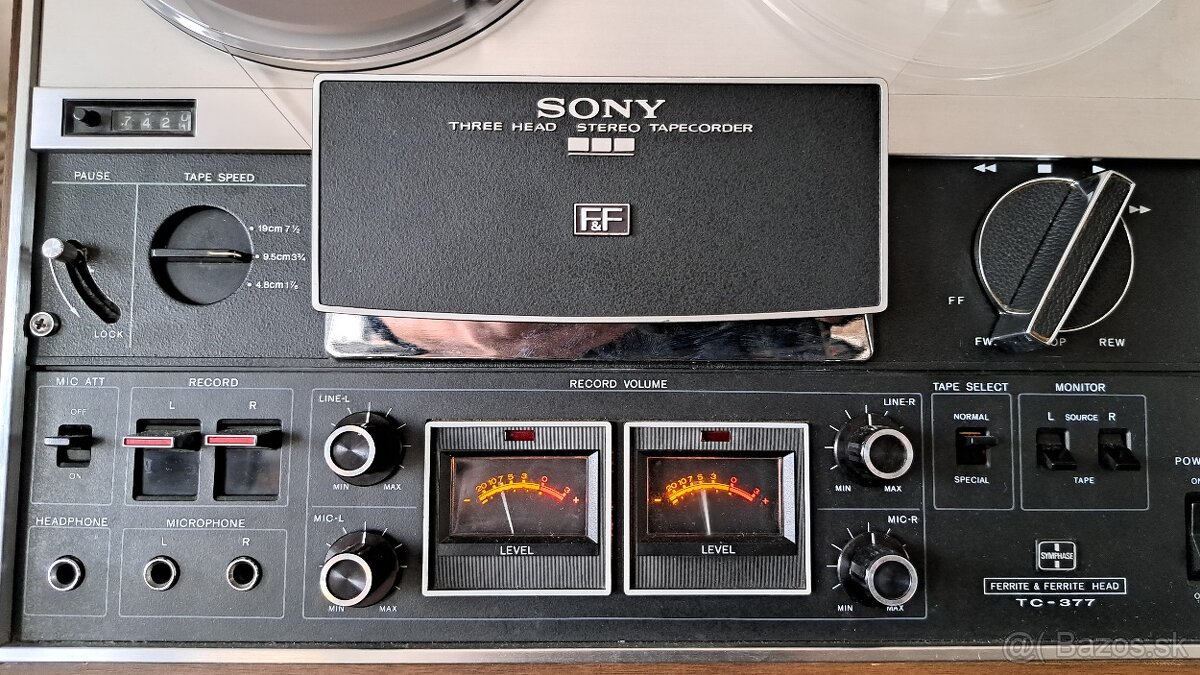 Kotúčový magnetofón SONY TC - 377 - 2