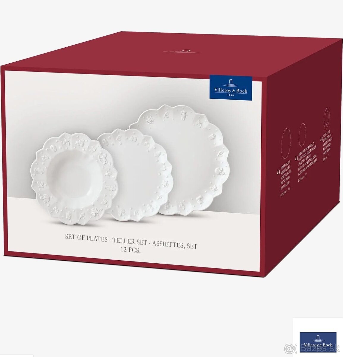 Villeroy&Boch obedová sada 12ks - 2