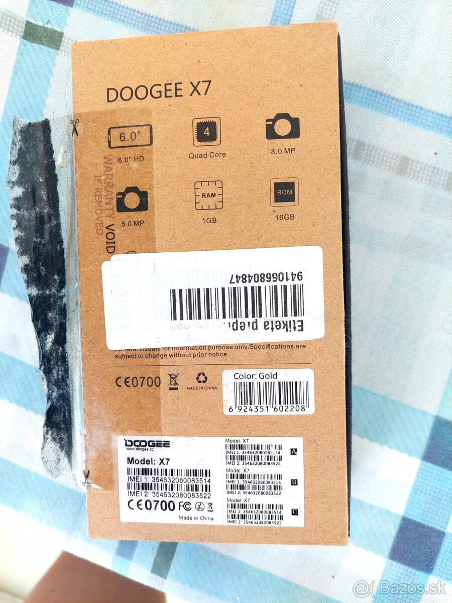 Doogee x7 - 2