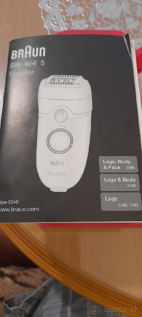 Epilátor Braun. - 2