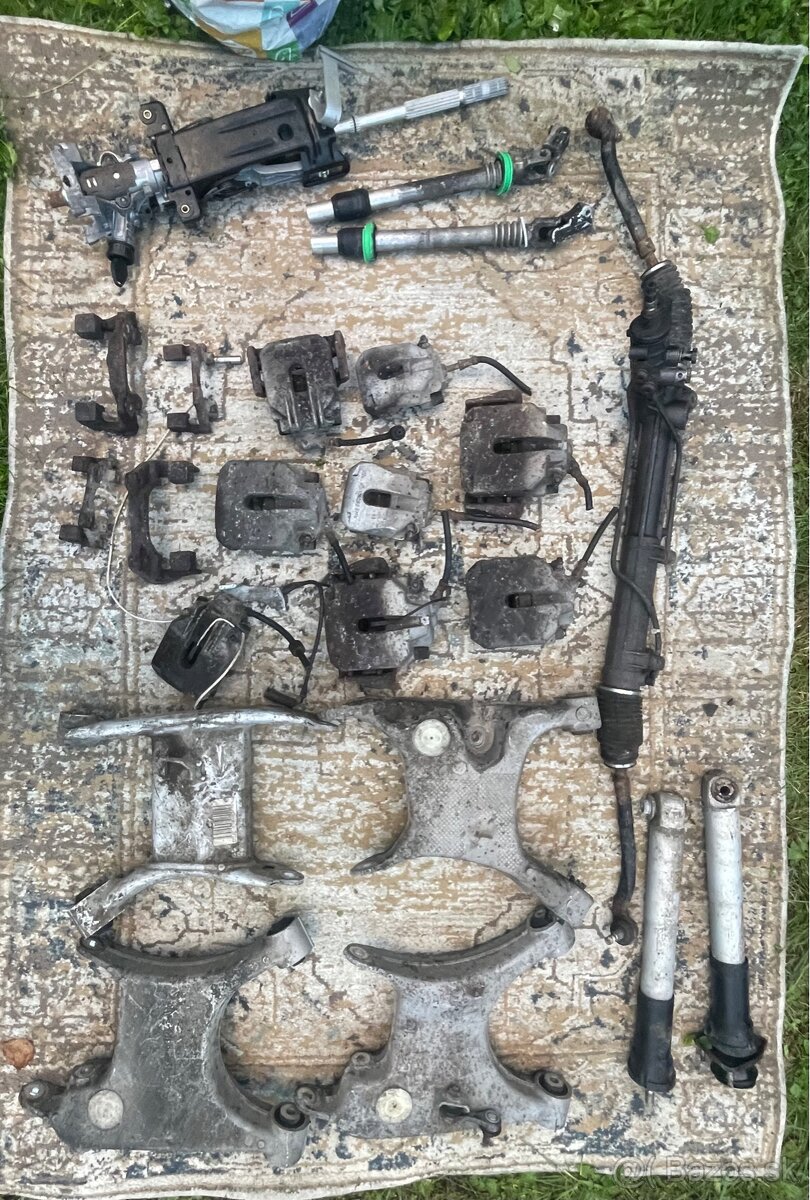 E39 diely náprav - 2