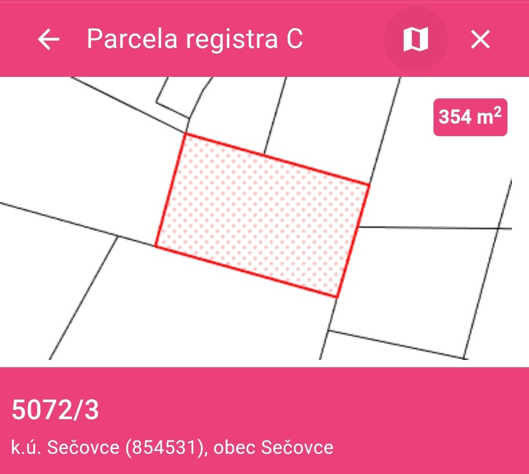 Pozemok v obci Albínov, Sečovce - 2