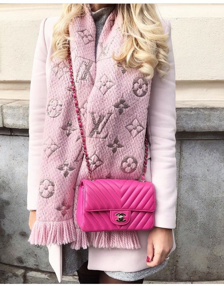 Louis Vuitton teplý šál alebo kašmírová šatka - 2