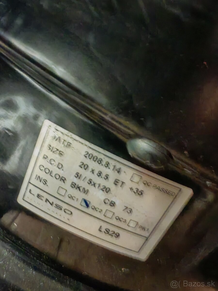 Elektróny lenso 5x120 R20 et35 stred 51 - 2