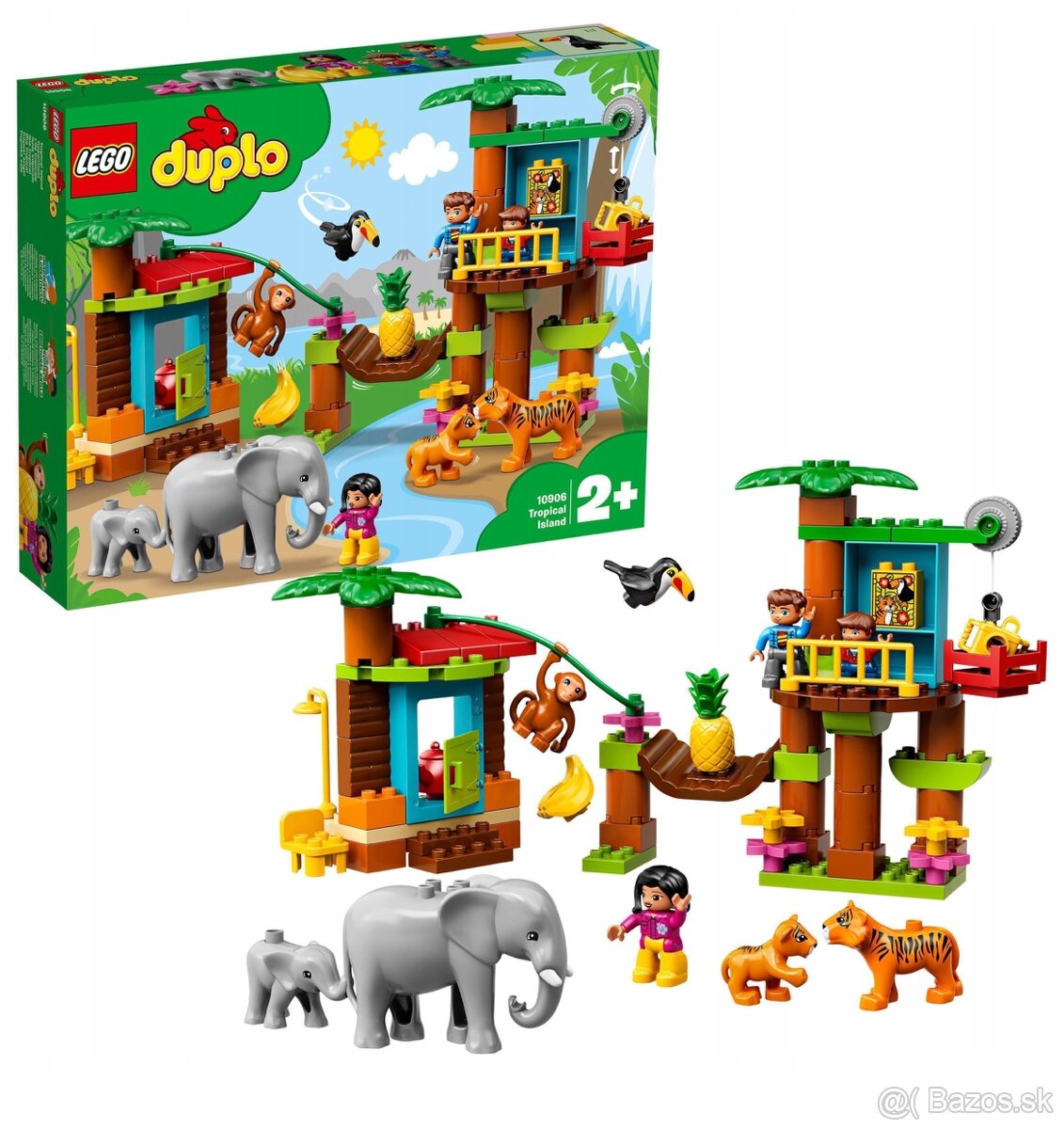 Lego duplo, Tropický ostrov, zoo, safari - 2