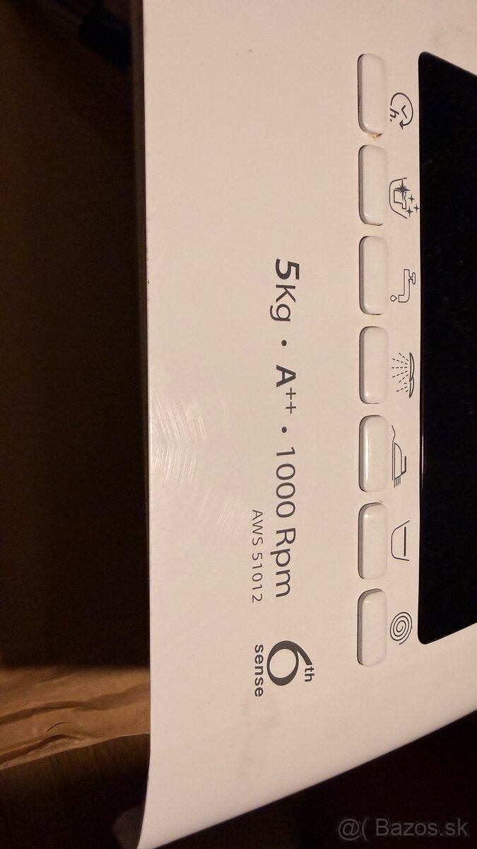 ovládací panel Whirlpool AWS 51012 – plne funkčný - 2