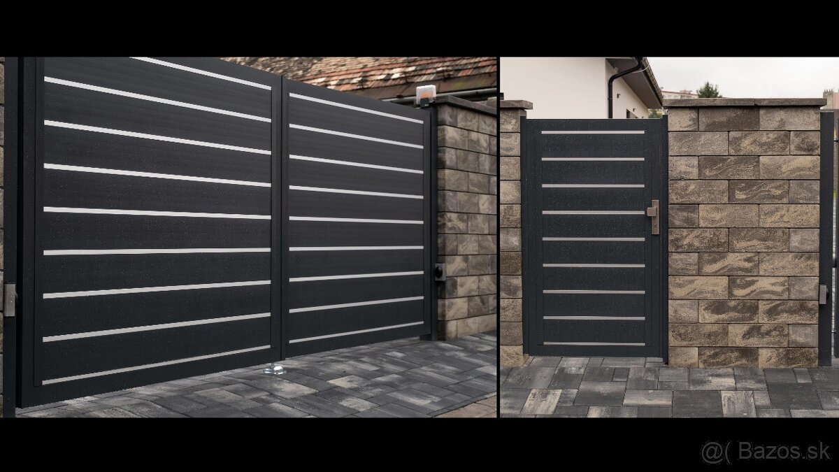 Brány, bránky, výplne a pohony – výroba + montáž - 2