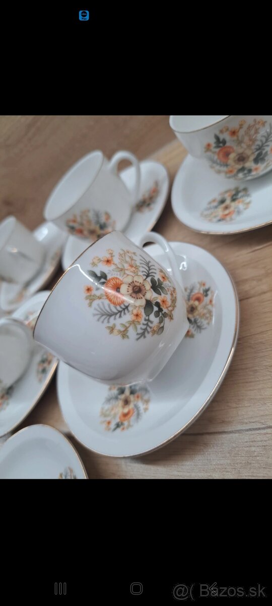 Šalky na kávu retro - 2