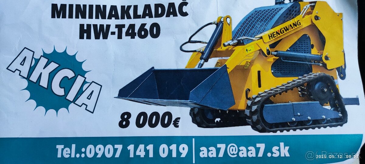 Univerzálni mini nakladač - 2