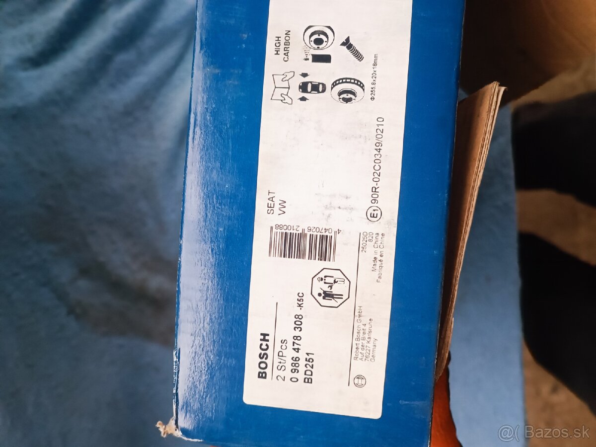 Predám brzdové kotúče – 0 986 478 308 - 2