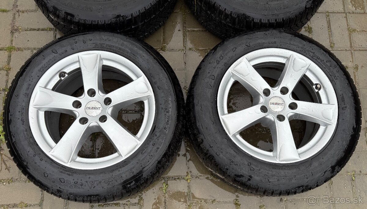 Volkswagen Alu zimná sada 5x112 Dunlop 215/60 R16 99 H - 2