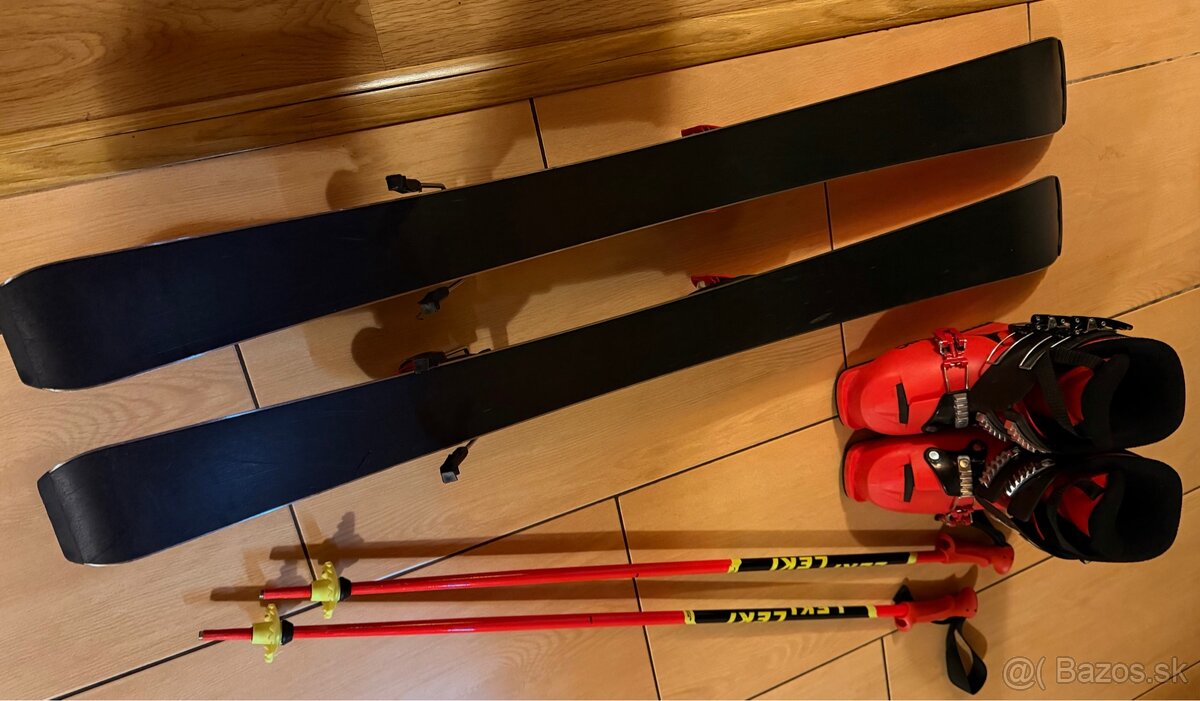 Predám lyže + lyžiarky + palice - 2