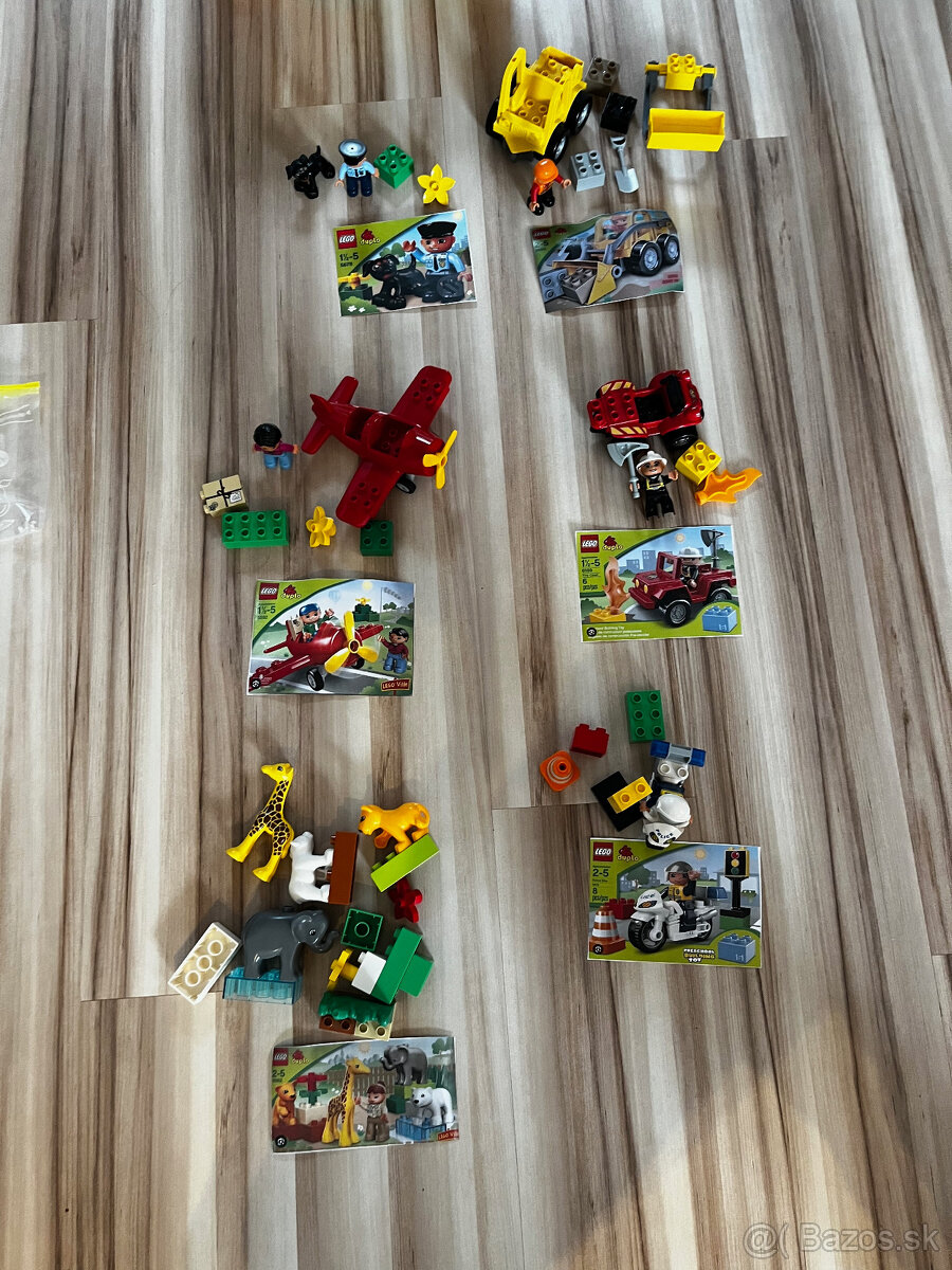 Lego duplo malé sady povolania - 2