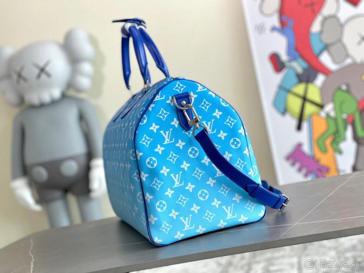 Louis Vuitton Keepall – Blue Cloud Monogram - 2
