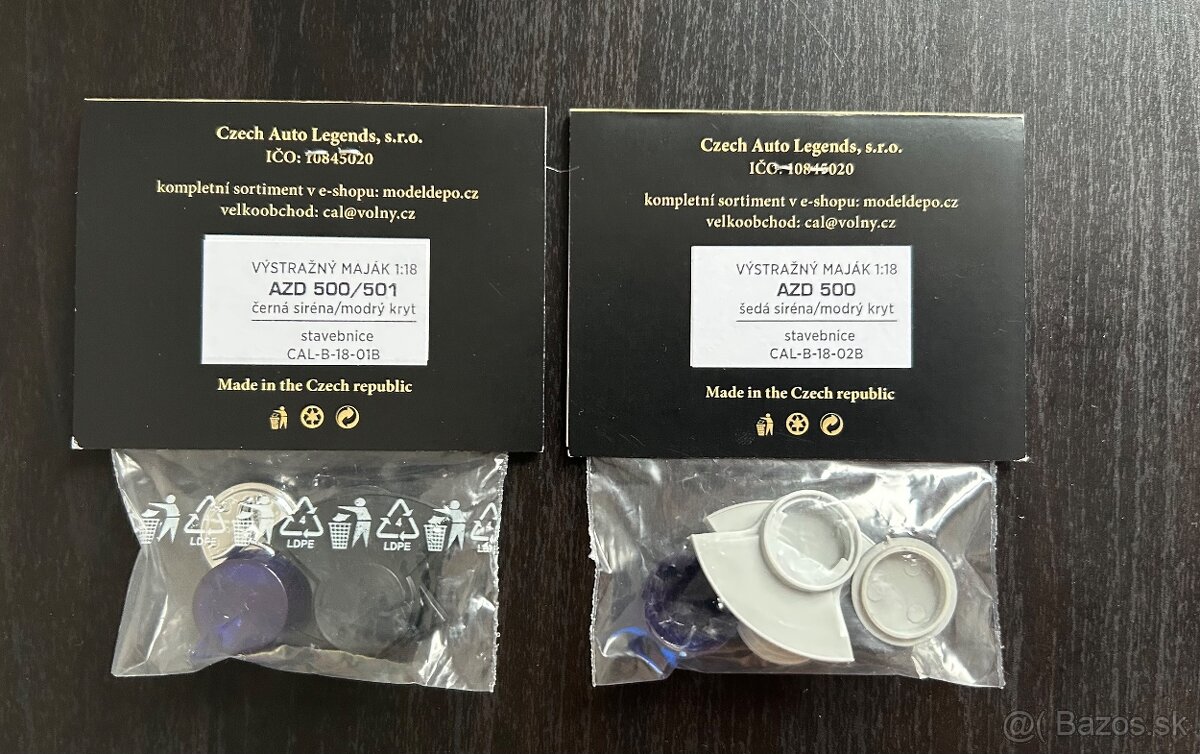 Majáky TESLA AZD 500/501 1/18 - 2