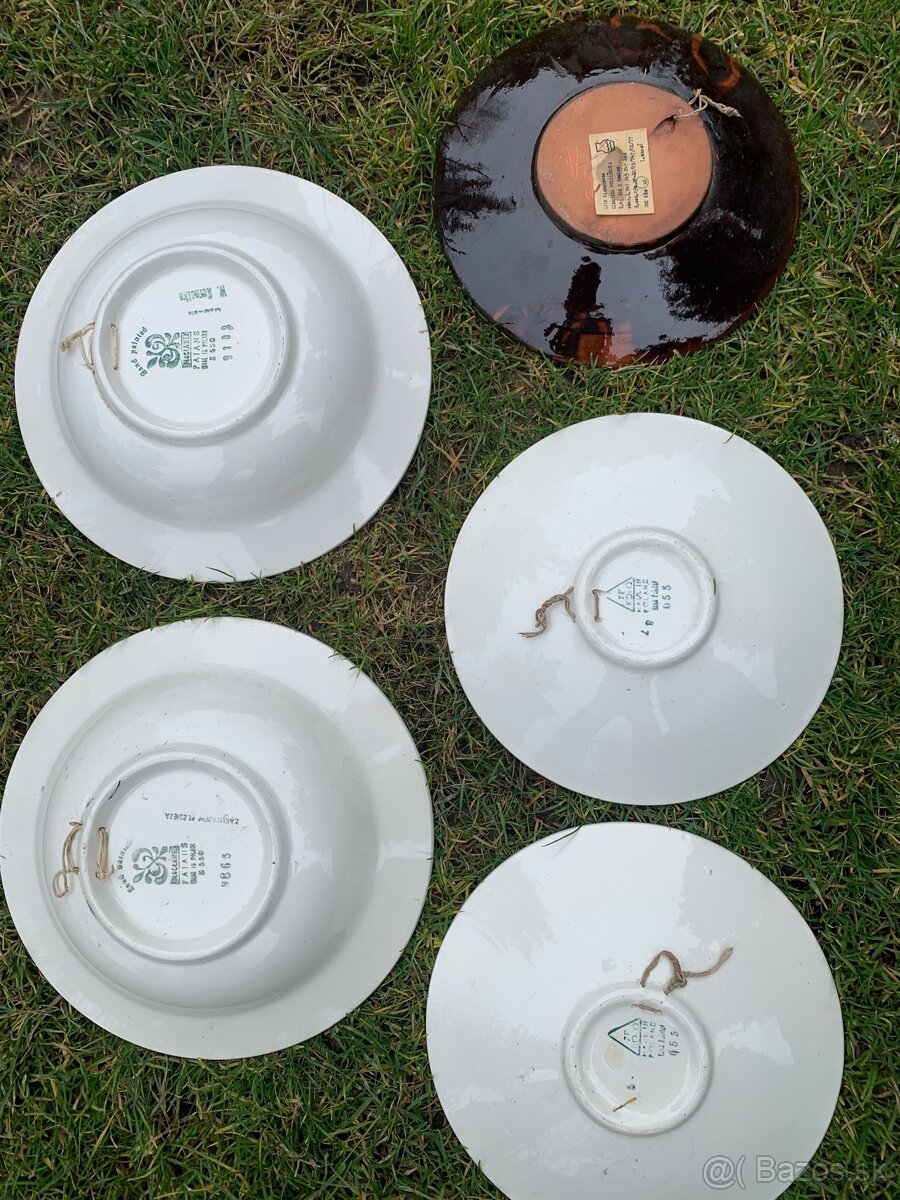 Farebné keramické taniere - 2