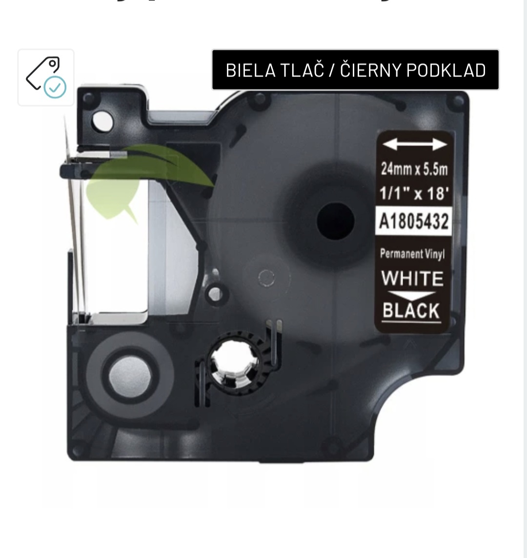 Kompatibilná páska pre Dymo Rhino, PN: A1805432, A1805430 - 2