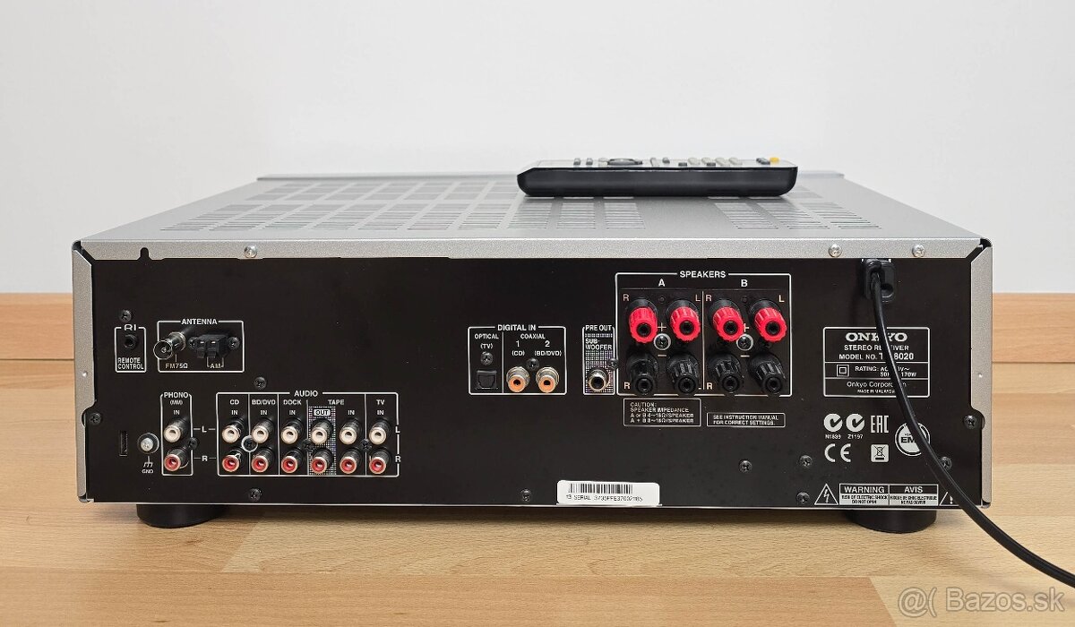 Onkyo TX-8020 /Phono/Optika/SUB OUT/FM - 2