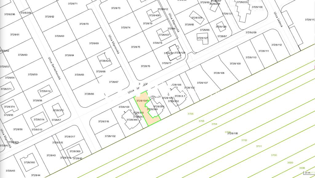 POZEMOK "A" s projektom apart.domu, VEĽKÁ LOMNICA - 2