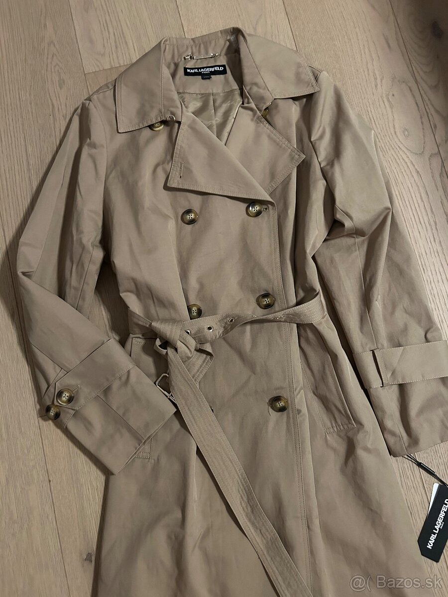 Karl Lagerfeld kabát M trenčkot - 2