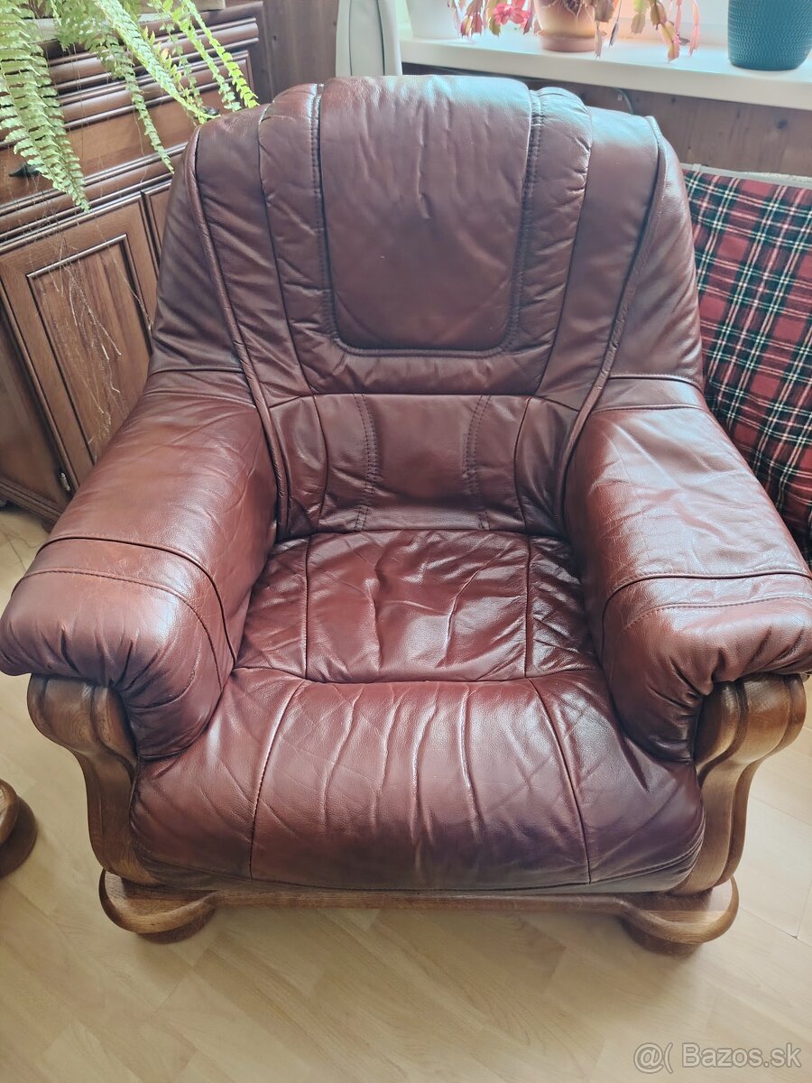 Kožená sedačka - 2