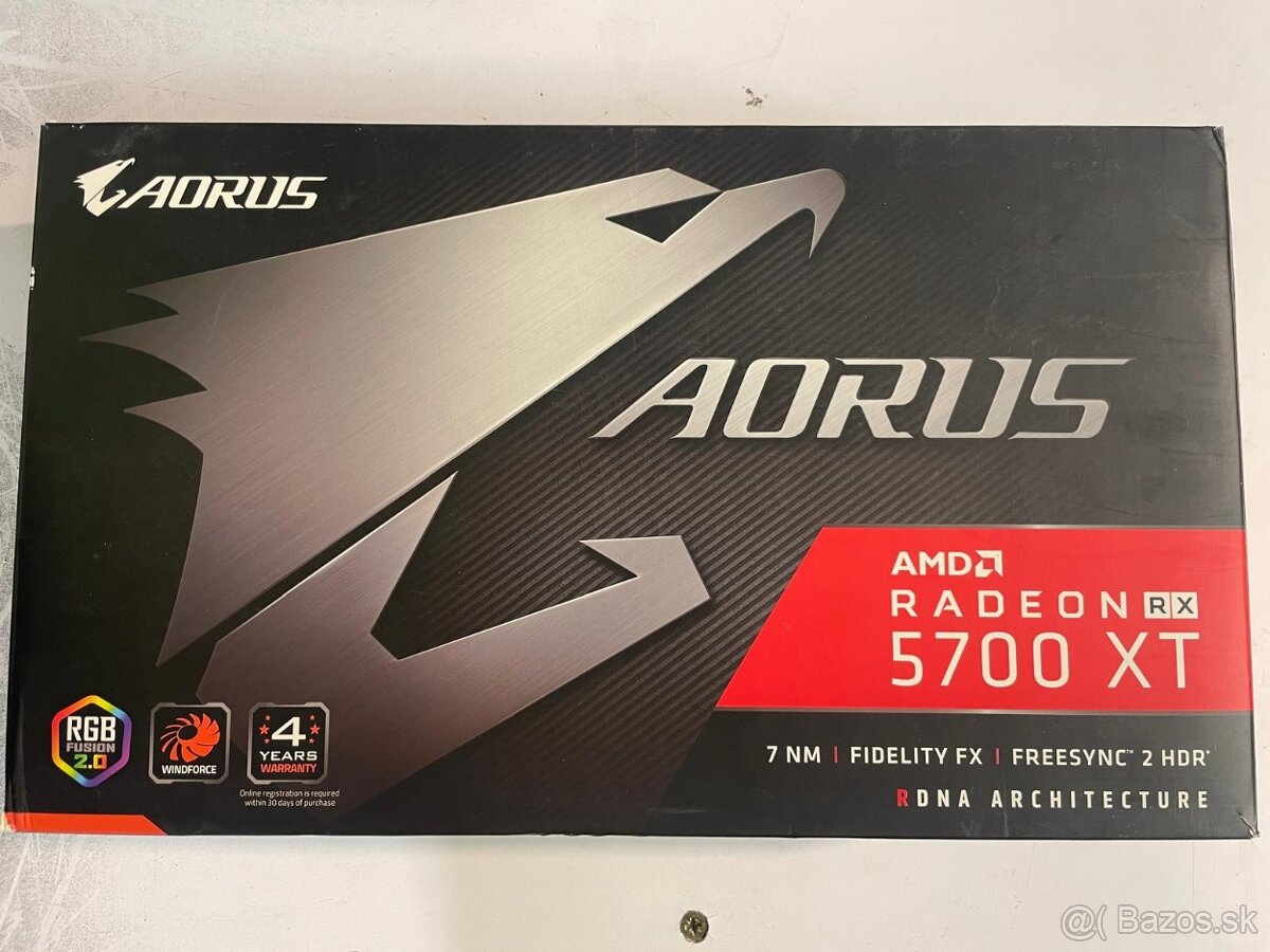 Gigabyte Radeon RX 5700 XT Aorus 8 Gb - 2
